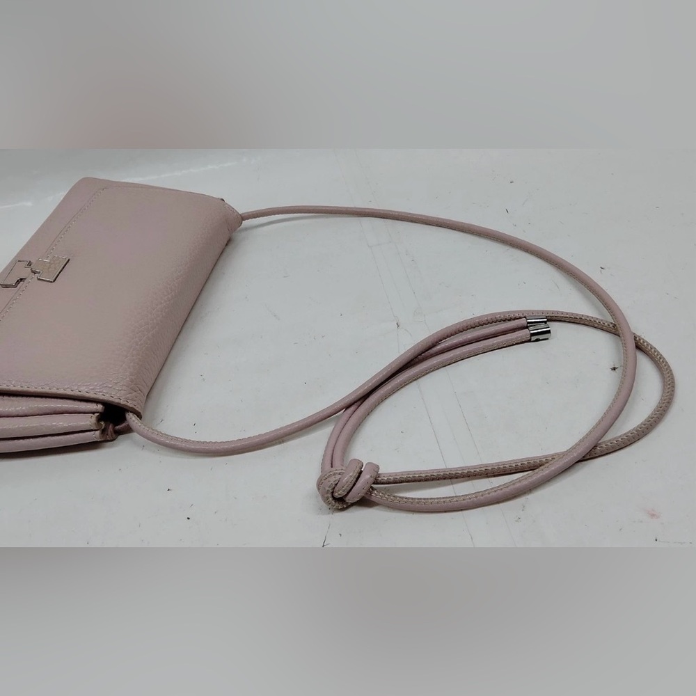 IACUCCI Italy Lana Pebbled Leather Crossbody Bag - Picture 5 of 10